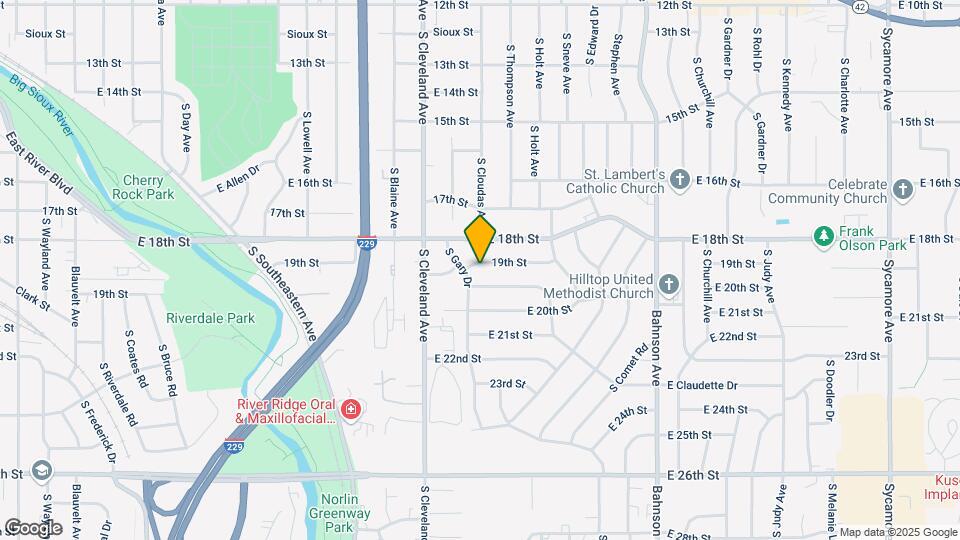 3 Bed Home w/ Large Garage Map and Location Details