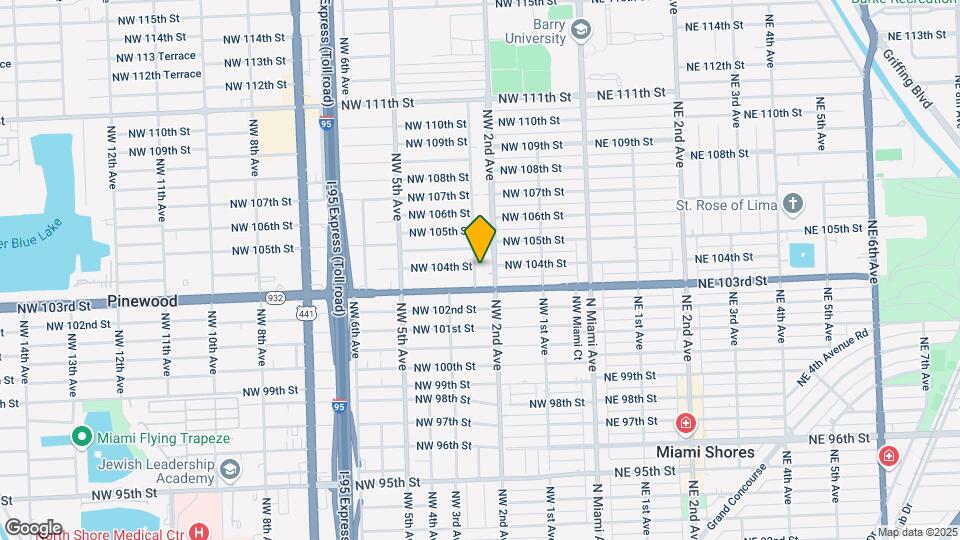 10335 NW 2nd Ct Map and Location Details