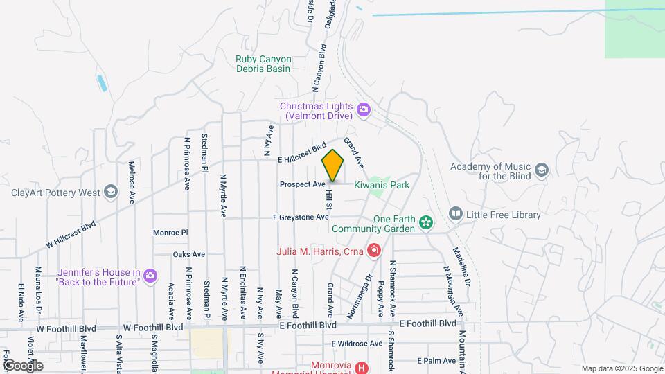 400 Prospect Ave Map and Location Details