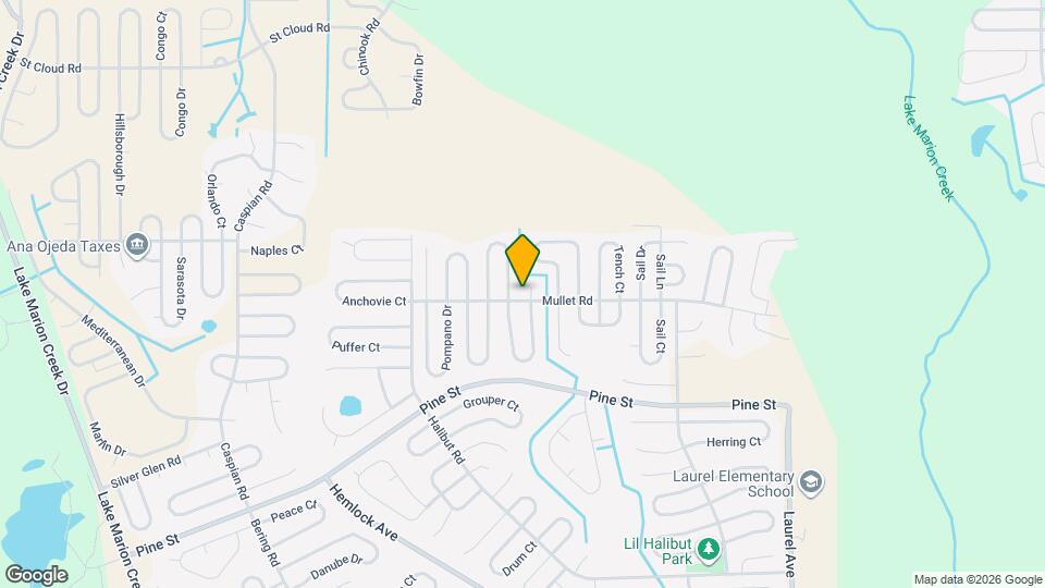 1602 Minnow Ln Map and Location Details