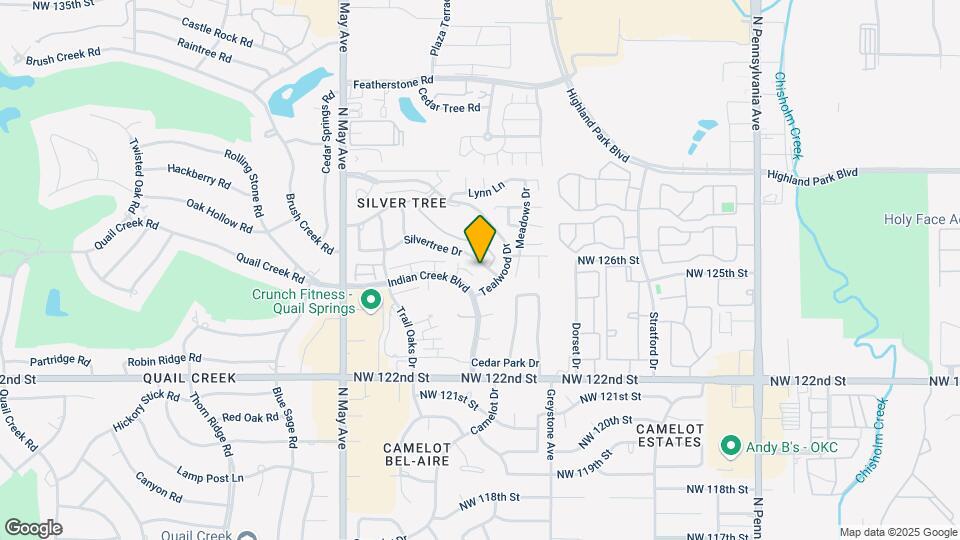 2614 Silvertree Dr Map and Location Details