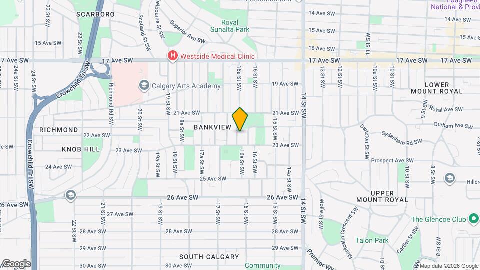 2312 16A St SW Map and Location Details