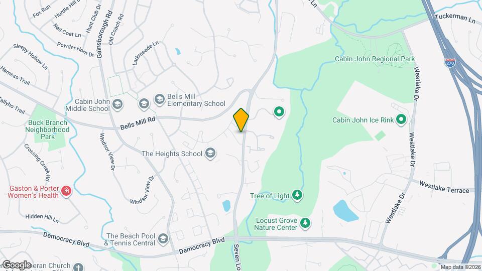 7950 Inverness Ridge Rd Map and Location Details