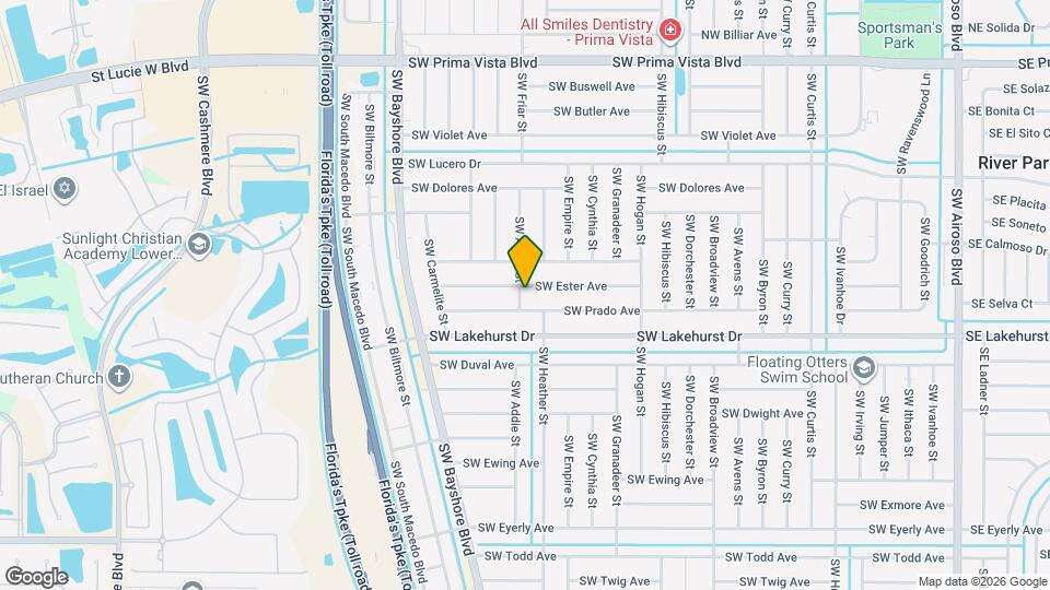 598 SW Ester Ave Mapa y Detalles de la Ubicación