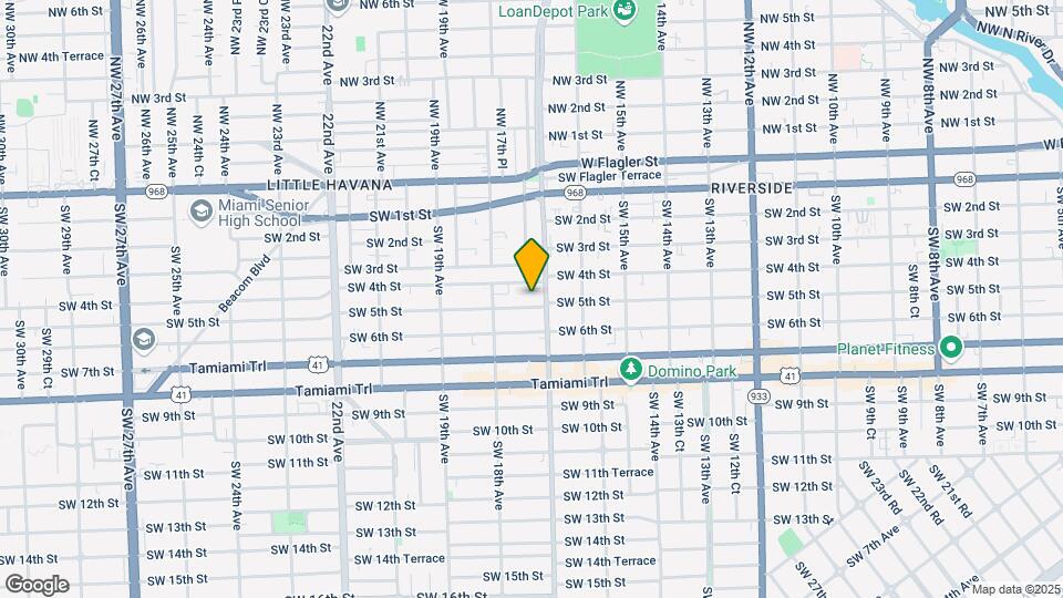 1711 SW 5th St Map and Location Details