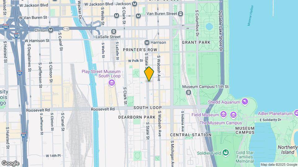 1005 S State St Map and Location Details
