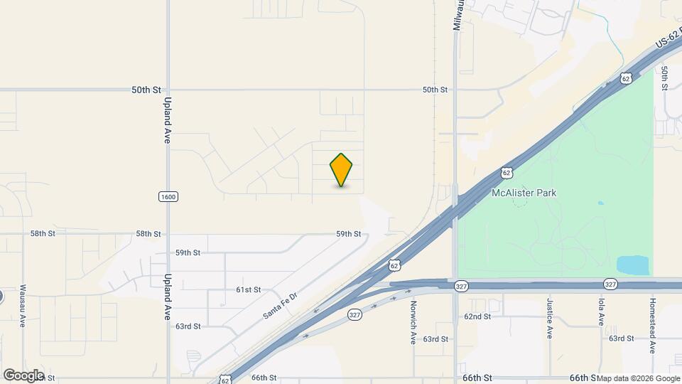 6814 57th St Map and Location Details