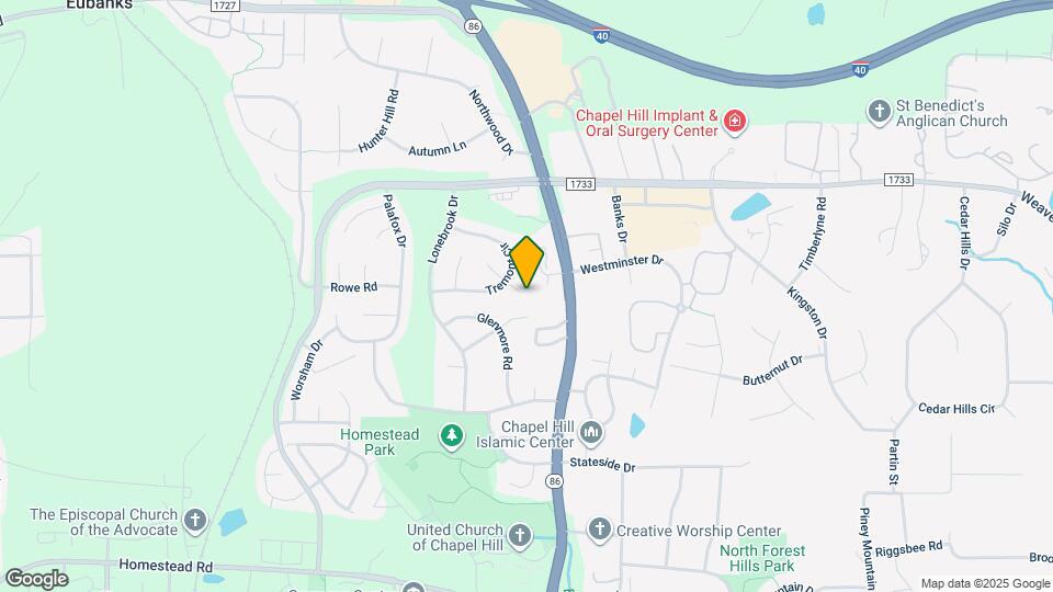 106 Weymouth Pl Map and Location Details