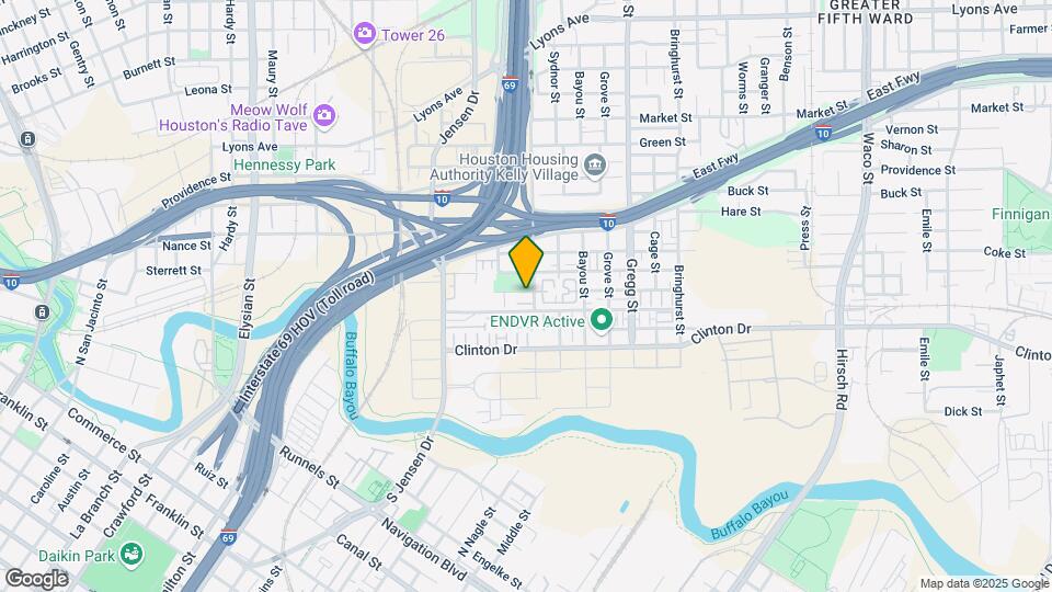2940 Cline St Map and Location Details