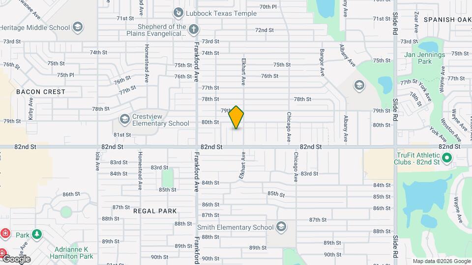 8007 Elmwood Avenue Map and Location Details