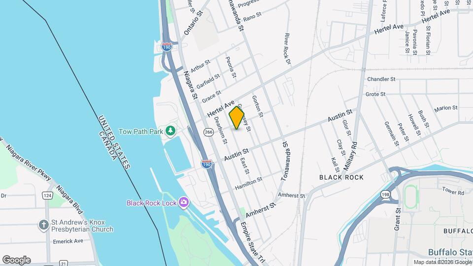 307 East St Mapa y Detalles de la Ubicación