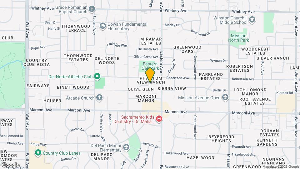 3020 Olive Glen Ct Map and Location Details