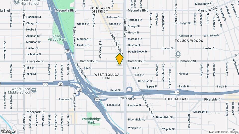 11023 Blix St Map and Location Details