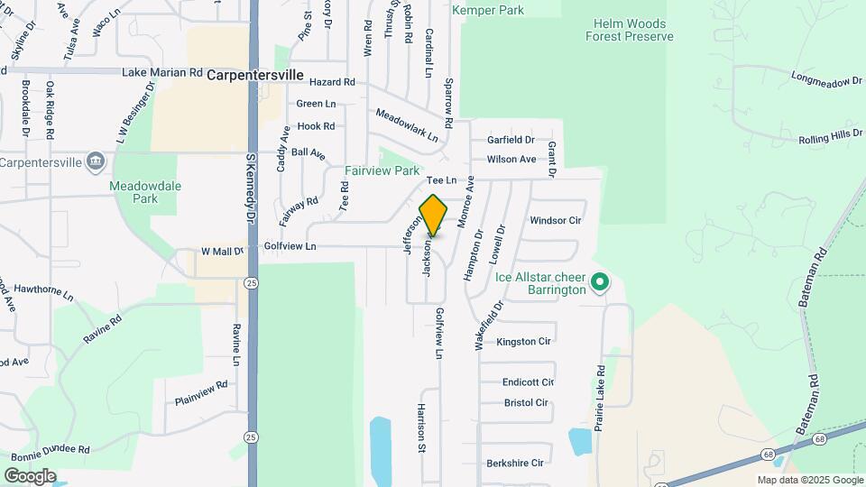 66 Golfview Ln Map and Location Details
