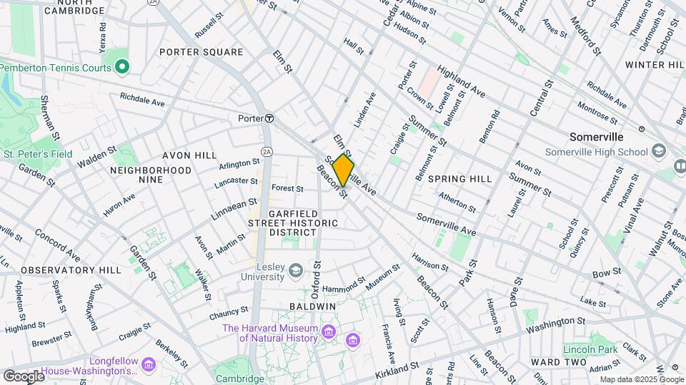 335 Beacon St Map and Location Details