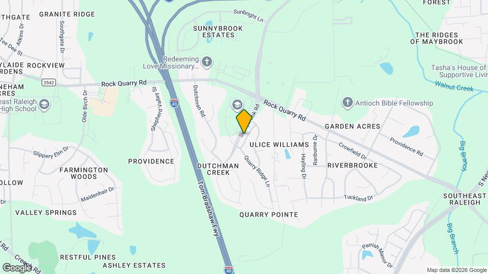 2628 Quarry Springs Rd Map and Location Details