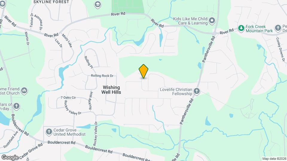 2384 Tolliver Hills Ln Map and Location Details