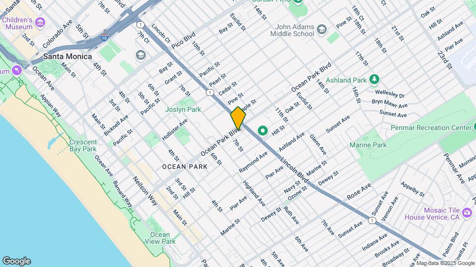 714 Ocean Park Blvd Map and Location Details