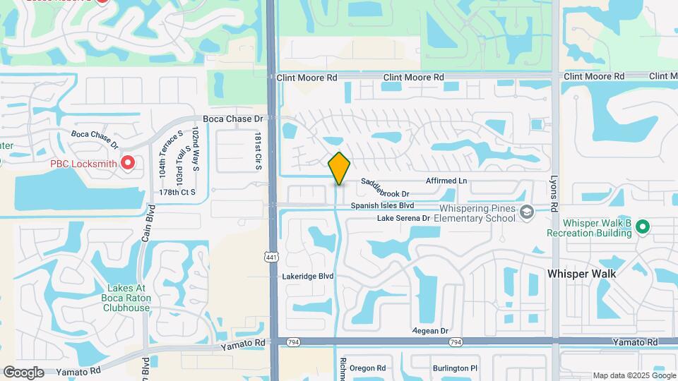 9733 Saddlebrook Dr Mapa y Detalles de la Ubicación