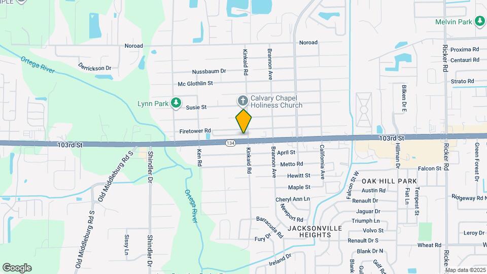 8408 McGirts Village Ln Map and Location Details