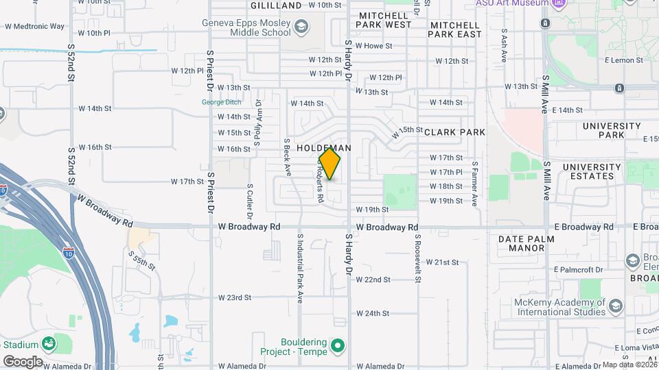 1730 S Parkside Dr Map and Location Details