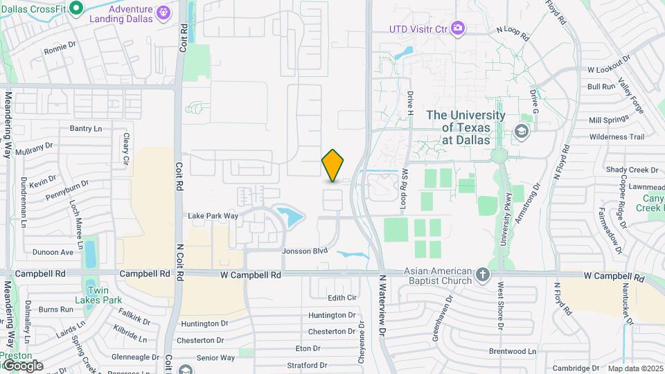 1122 Alpine Dr Map and Location Details