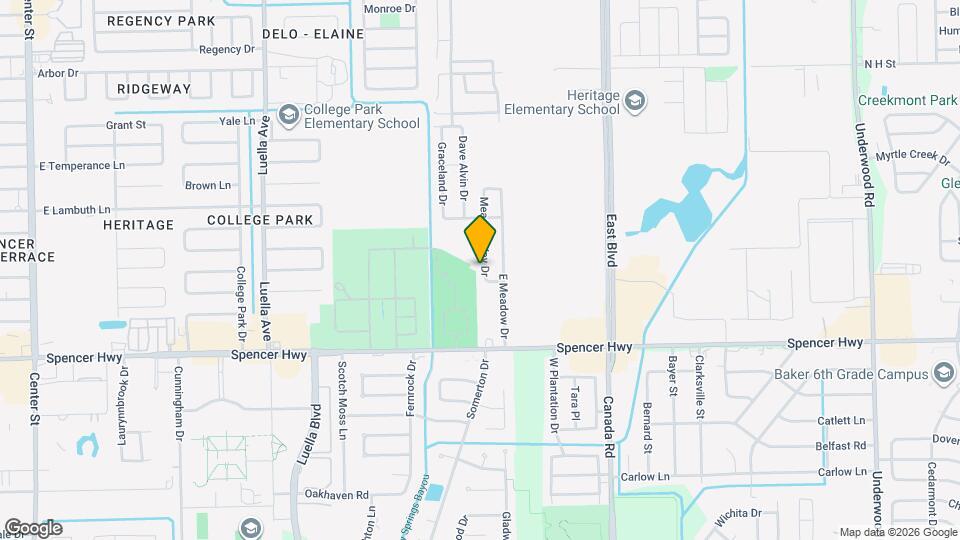 4710 Meadow Way Dr Map and Location Details