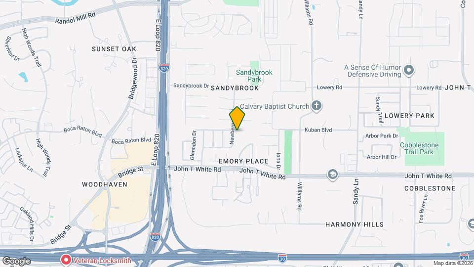 7004 Sylvan Meadows Dr Map and Location Details