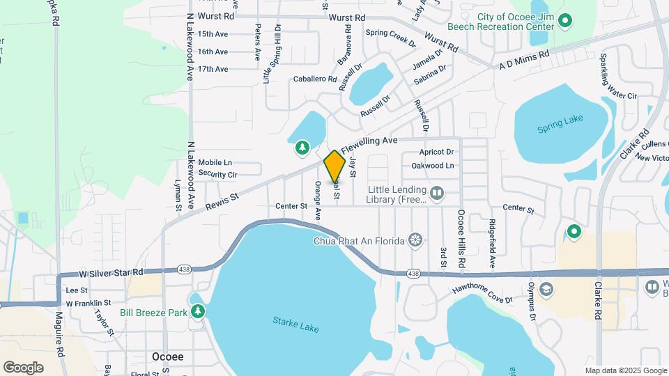 2578 Red Spruce Wy Map and Location Details