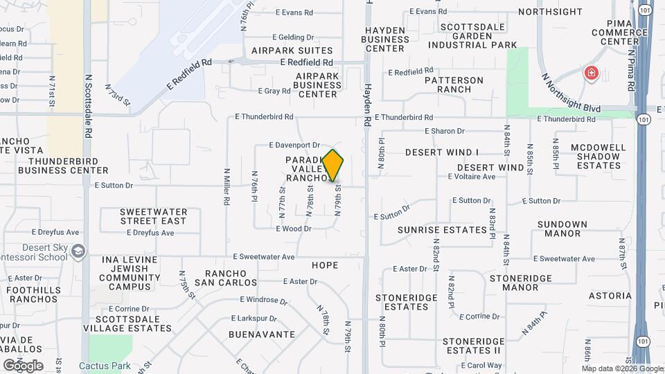 13258 N 79th St Map and Location Details