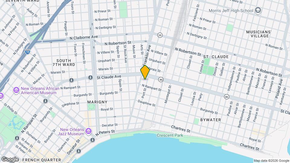 1022 Port St Map and Location Details