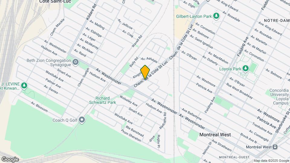 7900 De La Côte-Saint-Luc Ch Map and Location Details