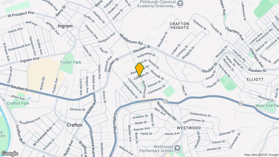 313 Stratmore St Mapa y Detalles de la Ubicación