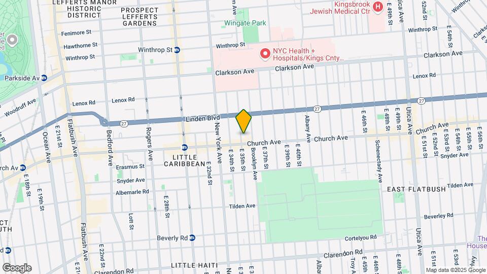 161 E 35th St Map and Location Details
