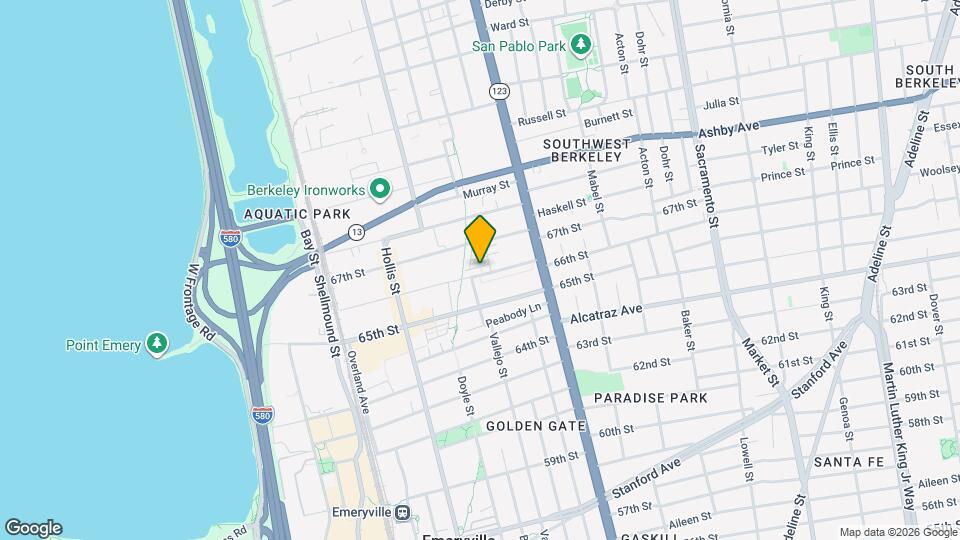 1218 66th St Map and Location Details