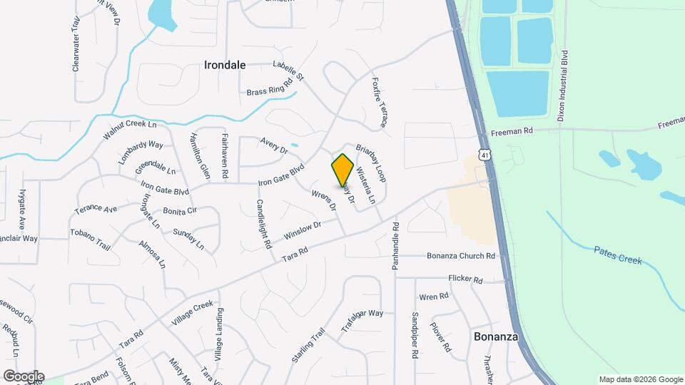 10357 Briarbay Dr Mapa y Detalles de la Ubicación