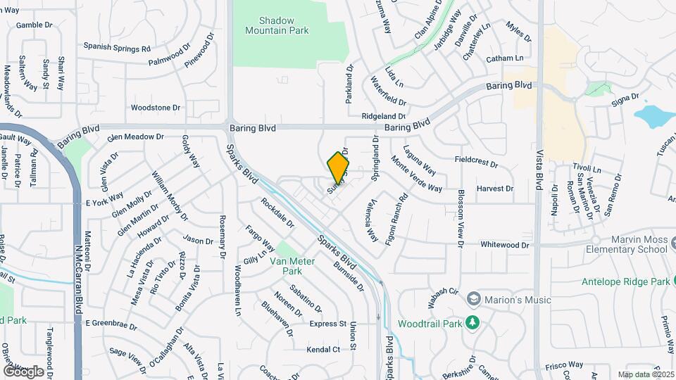 2546 Sunny Slope Dr Map and Location Details