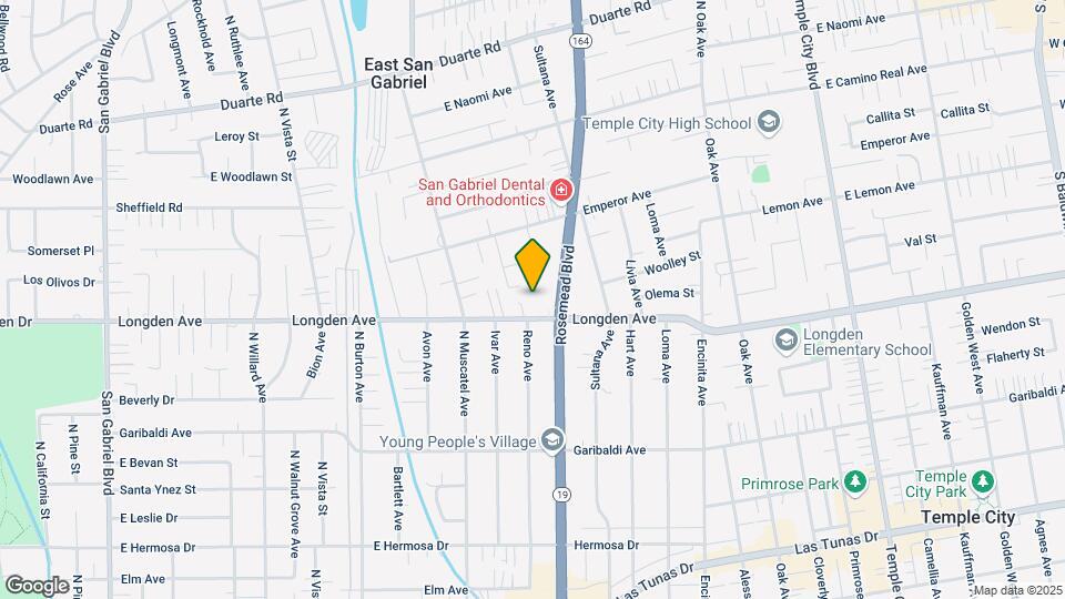 8919 Longden Ave Map and Location Details