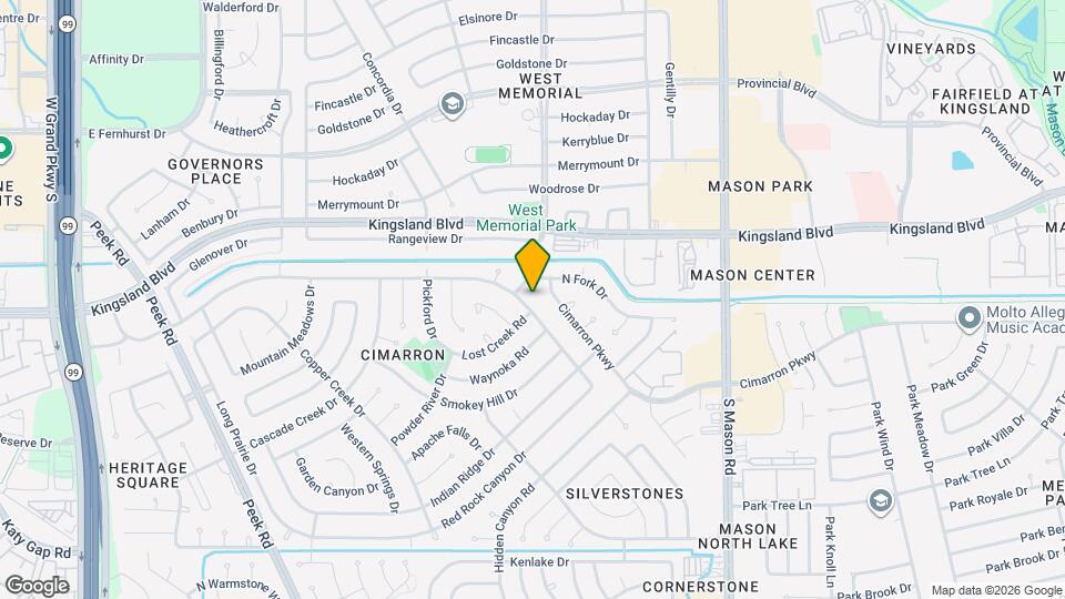 22306 Red River Dr Map and Location Details