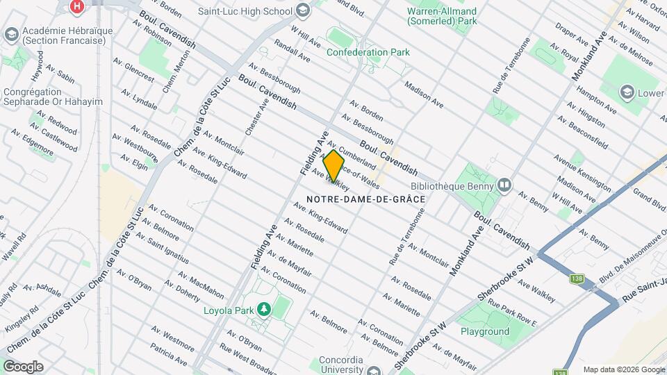 4910 Walkley Av Map and Location Details