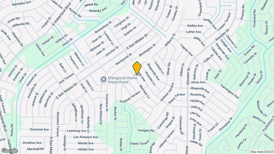 4168 Merriam Ln Map and Location Details