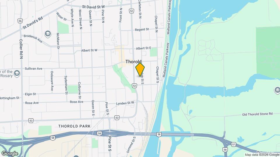 41 Carleton St S Map and Location Details