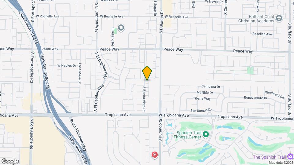 8676 Luna Nuevo Ct Mapa y Detalles de la Ubicación