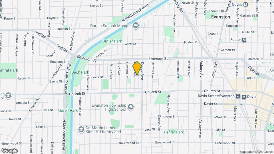 1745 Brown Ave, Unit 1745 brown Unit 1 Map and Location Details