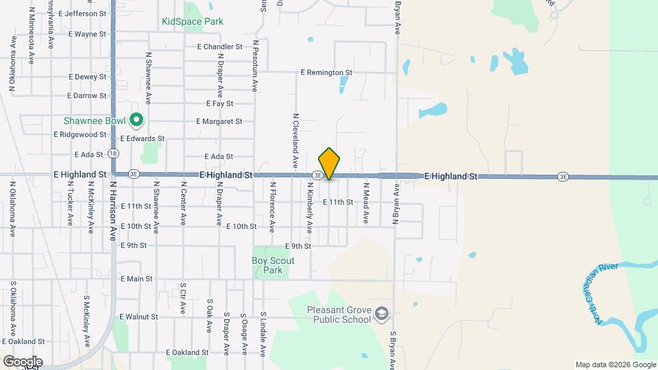 423 N Tenbrook Ave Map and Location Details