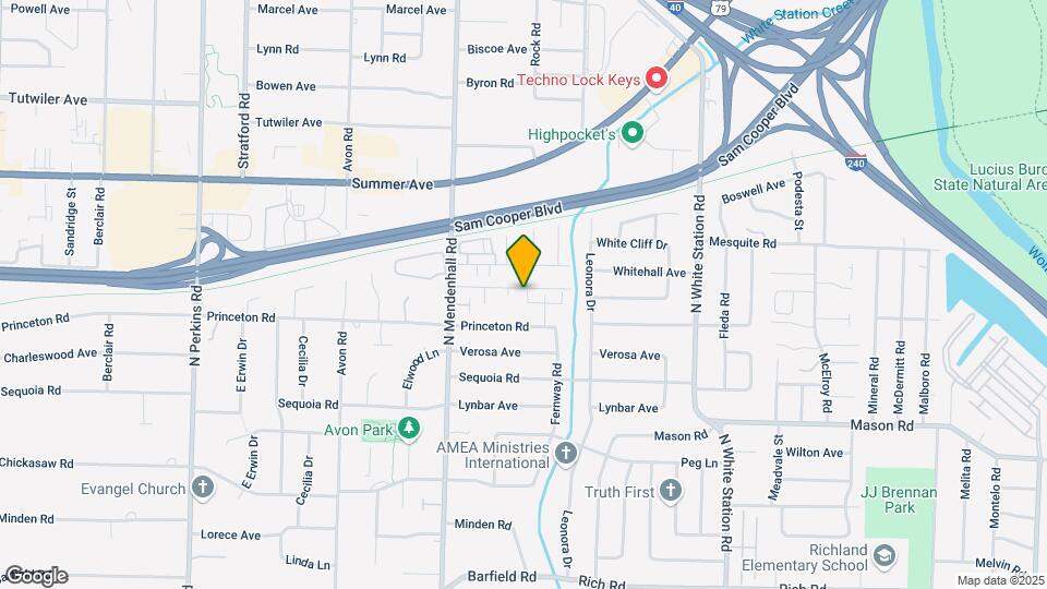5005 Wilburn Ave Map and Location Details