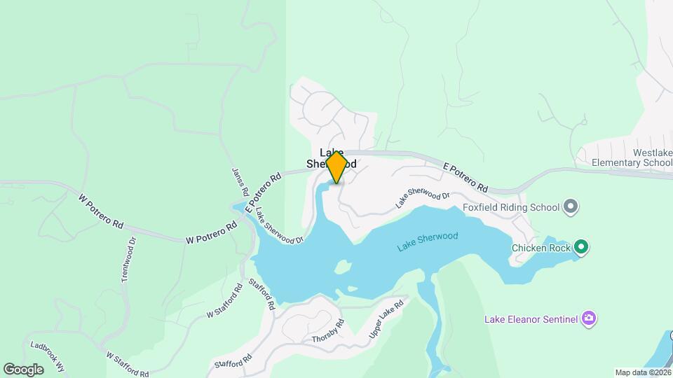 224 Lake Sherwood Dr Map and Location Details