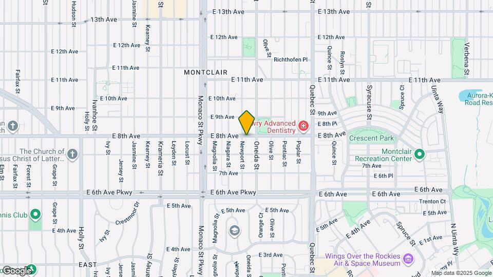 798 Newport St Map and Location Details