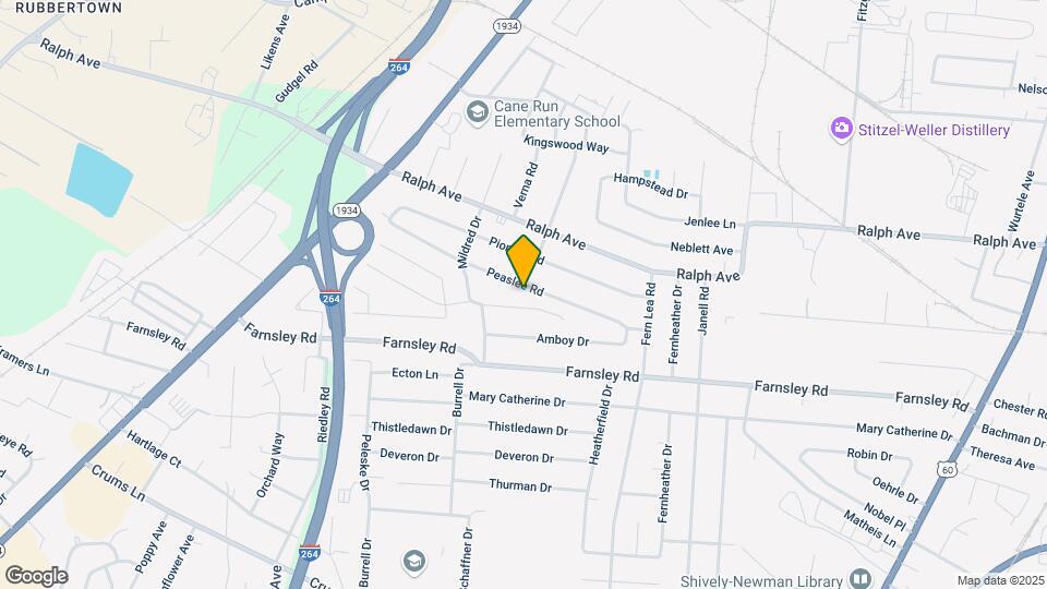 2224 Peaslee Rd Map and Location Details