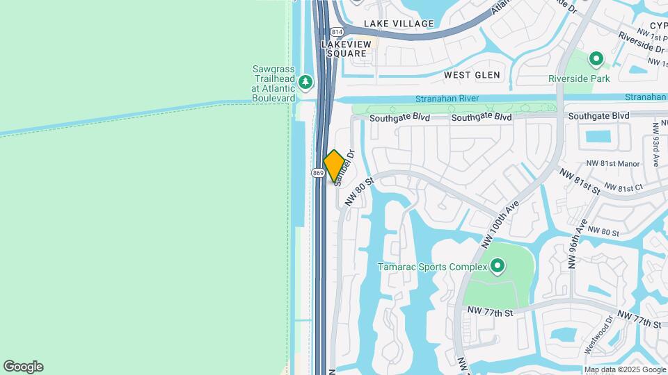 7813 Sanibel Dr Map and Location Details